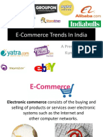 E-Commerce Trends in India