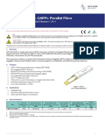 QFP1301040PD - QSFP+ Parallel Fibre: 1310nm / 10km / 40 Gigabit Ethernet / LR-4