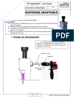 A25 TP Scie Sauteuse - Doc Eleve A Completer - Les Coupes