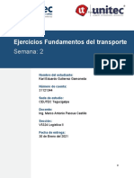 Karl Gutierrez - 31121344 - Ejercicios Fundamentos Del Transporte - Tarea 2.1 - S2