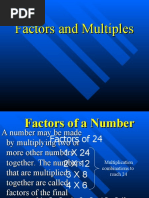 Documents - Math - k-6 - Math Content - GCF and LCM - Factors - Multiples