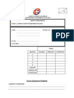 Group Assignment Chap 4: Application of Differentiation