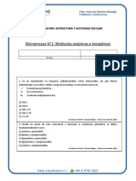 Microensayo 1 - Moleculas