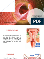 Cancer de Cuello Uterino