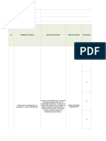 Matriz de Riesgo y Oportunidades Proyección Social