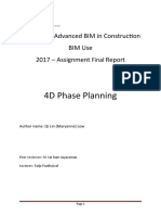 4D Phase Planning: CONS 7825 Advanced BIM in Construction Bim Use 2017 - Assignment