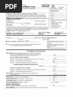 Disclosure Summary Page DR-2: For Instructions, See Back of Form