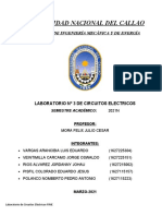 Laboratorio N°3 Leyes de Kirchoff - 2021N Circuitos Electricos