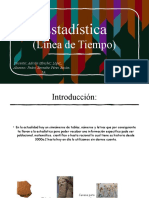 Linea de Tiempo Sobre La Estadistica