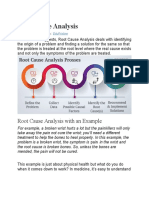 Root Cause Analysis