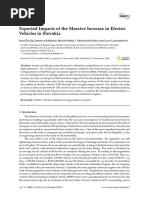 Applied Sciences: Expected Impacts of The Massive Increase in Electric Vehicles in Slovakia