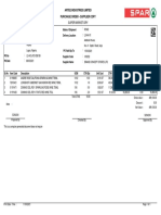 Super Market-Dry: Purchase Order - Supplier Copy Artee Industries Limited