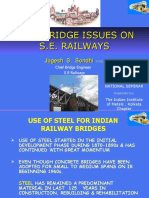 Rail Steel Bridge Condition Issues On SER, Indian Railways