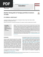 Market Timing Skill of Foreign Portfolio Investors - 2020 - IIMB Management Rev