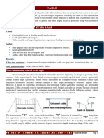 Cable: Fundamental Characteristic of Cable & Arch