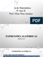 Aula 1 - Matemática 8º B