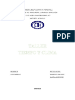 Cs de La Tierra Tiempo y Clima