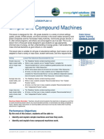 Simple and Compound Machines: Energy Fundamentals - Lesson Plan 1.6