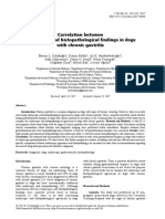 Correlation Between Endoscopic and Histopathological Findings in Dogs With Chronic Gastritis