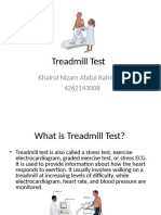 Treadmill Test: Khairul Nizam Abdul Rahman 4262143008