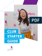 GirlUp Starters Guide