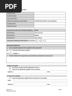 SITXMGT001 Assessment 2 - Project Da