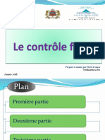 Le Contrôle Fiscale