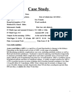 Case Study of Renal Failur