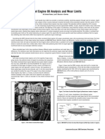 Diesel Engine Oil Analysis and Wear Limits: Background