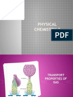 Transport Properties of The Gas (Physical Chemistry 2)