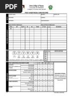 PACU Monitoring Sheet - RR Record - SCT-CON