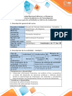 Guía de Actividades Paso 2 - Diagnóstico Financiero