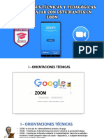 Zoom - Especificaciones Tecnicas