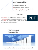 What Is Benchmarking?