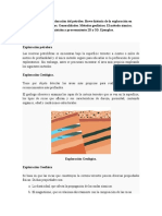 Tema #4. La Exploración Del Petróleo. Breve Historia de La Exploración en Venezuela. Métodos. Generalidades. Métodos Geofísicos. El Método Sísmico Adquisición y Procesamiento 2D y 3D. Ejem