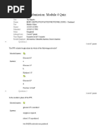 BMSC 230 Online Quizzes Module 4-6