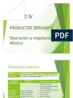 Unidad IV Productos Derivados en Mexico