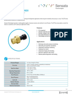 Sensata-2cp5 2cp50 Series-Refrigeration Pressure Sensor-Datasheet