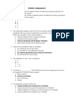 Statistic Manag. Quiz