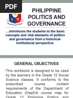 Philippine Politics and Governance