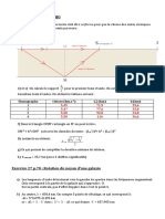 Exercice 30 p.50: LE MOHO: Sismographe Vitesse (KM.S) L2 (KM) H (KM)