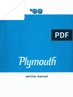 1968 Plymouth Service Manual