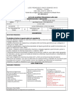 Encuadre P Matemáticas 8° P2