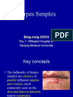 Herpes Simplex: Bing-Rong ZHOU