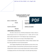 Bryan Anthony Reo v. Martin Lindstedt, Case No. 1:19-cv-02589-CAB (N.D. Ohio March 23, 2021)