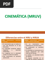 33 - Movimiento Rectilíneo Uniformemente Variado