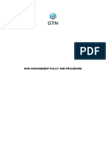 GTN Limited - Risk Management Policy - May 2020