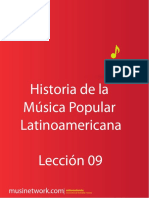 Historia de La Música Popular Latinoamericana Lección 09