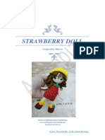 Strawberry Doll: Designed by Marwa