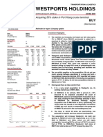 Westports Holdings: Company Report